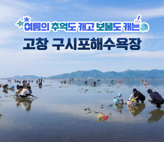 여름의 추억도 캐고 보물도 캐는 고창 구시포해수욕장
